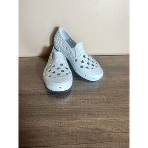 Vans Slip-On TRK Sneakers Women's Sz 6 Light Blue Slip-On Water Shoes Rubber